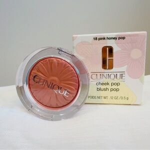 NEW Clinique Cheek Pop Blush - 18 Pink Honey Pop (NIB)